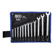BGS Set di chiavi combinate a gomito, apertura 6 - 22mm, 12pz.