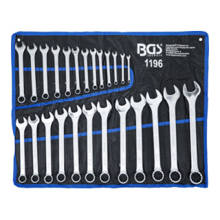 BGS Set di chiavi combinate, apertura 6 - 32mm, 5020g, 25pz.
