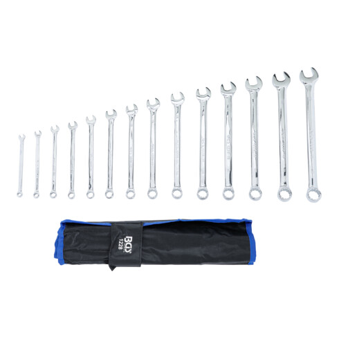 BGS Set di chiavi combinate extra lunghe, apertura 6 - 19mm, 14pz.