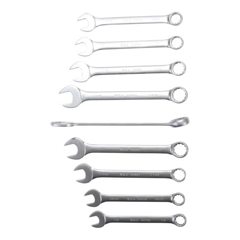 BGS Set di chiavi combinate, in pollici, apertura 1/4" - 1.1/4", 25pz.
