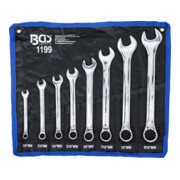 BGS Set di chiavi combinate, in pollici, apertura 1/8" - 9/16" Withworth, 8pz.