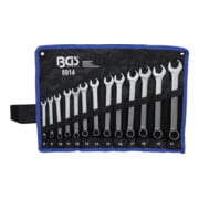 BGS Set di chiavi combinate, lato ganasce con funzione cricchetto, apertura 8 - 21mm, 13pz.-4