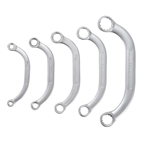 BGS Set di chiavi di avviamento e blocco, in pollici, apertura 1/4" - 7/8", 5pz.