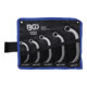 BGS Set di chiavi di avviamento e blocco, in pollici, apertura 1/4" - 7/8", 5pz.-4