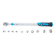 BGS Set di chiavi dinamometriche, attacco quadro interno 12,5 mm (1/2"), 40 - 200 Nm, 11 pezzi-2