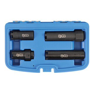BGS Set di chiavi per dadi scanalati perni esterni per camion, 4pz.