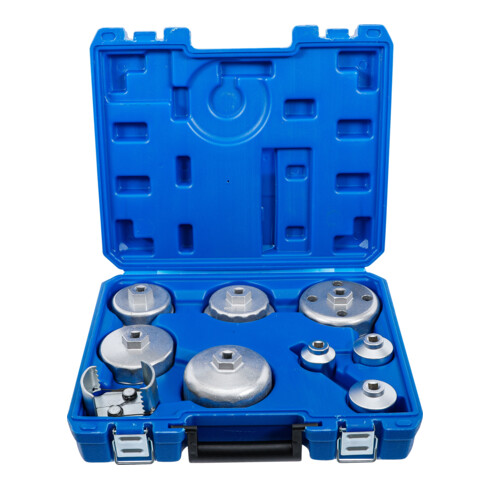 BGS Set di chiavi per filtri olio, Ø27 - 88,8mm, 9pz.