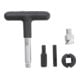 BGS Set di chiavi universali per tappi scarico olio in plastica, azionamento esagonale 6,3mm (1/4") / quadrato esterno 10mm (3/8"), 5pz.-3