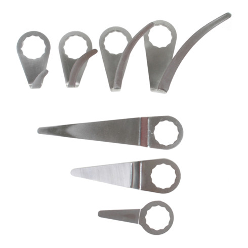 BGS Set di coltelli da taglio per vetrini ad aria compressa, 9291, 7pz.
