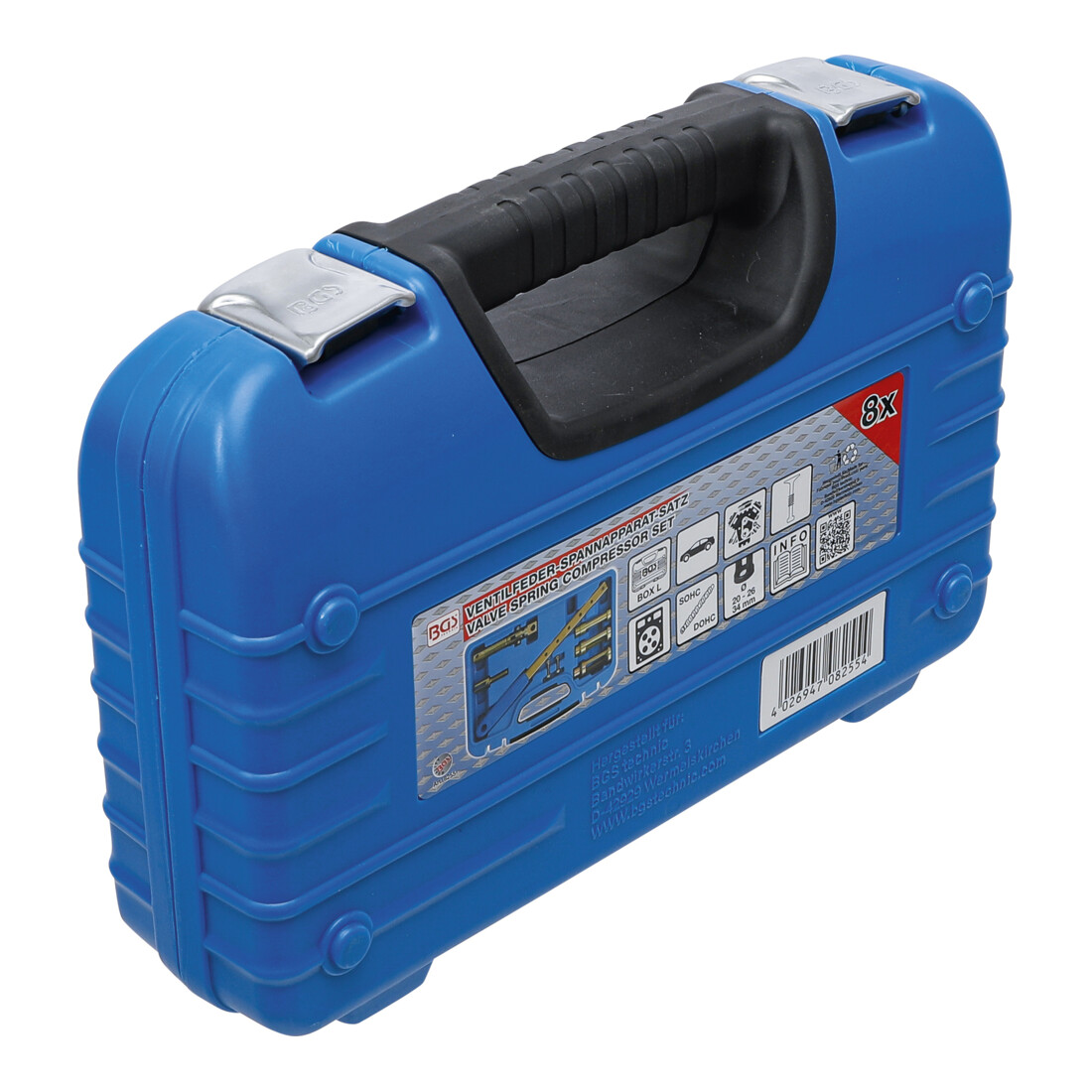 BGS Set di compressori a molla per valvole, 7 pz.