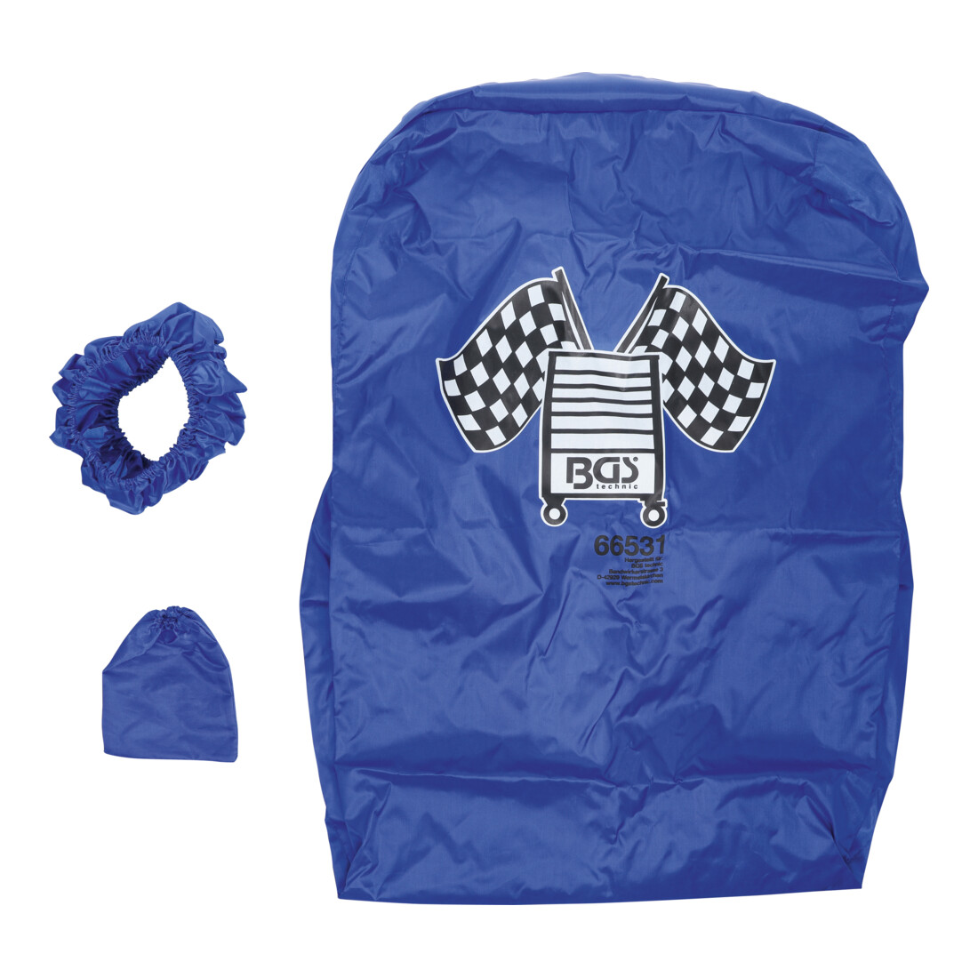 BGS Set di coprisedili e volante universale in poliestere
