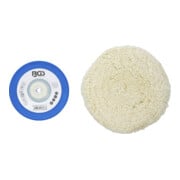 BGS Set di cuffie lucidanti, Ø 180 mm, 2 pezzi-4