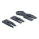 BGS Set di cunei per smontaggio carenatura per VW, 3pz.-1