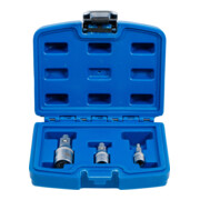 BGS Set di estensioni con supporto magnetico 6,3mm (1/4") / 10mm (3/8") / 12,5mm (1/2"), 3pz.
