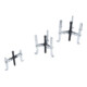 BGS Set di estrattori, a 2/3 bracci 100 / 120 / 150mm, 3pz. 6792-4