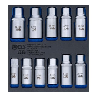 BGS Set di estrattori per viti prigioniere 5 - 16mm, 11pz.