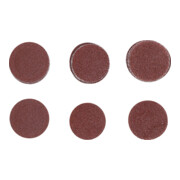 BGS Set di fogli abrasivi per levigatrice rotorbitale, Ø30mm K 60 - 80 - 120, 30pz.-4