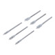 BGS Set di frese piatte, 10 - 25 mm, 6 pezzi-1