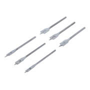 BGS Set di frese piatte, 10 - 25 mm, 6 pezzi