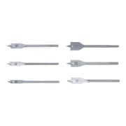 BGS Set di frese piatte, 10 - 25 mm, 6 pezzi-4