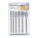 BGS Set di frese piatte, 10 - 25 mm, 6 pezzi-5