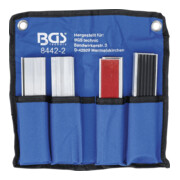 BGS Set di ganasce di protezione per morsa, in alluminio, 150mm, 8pz.-3