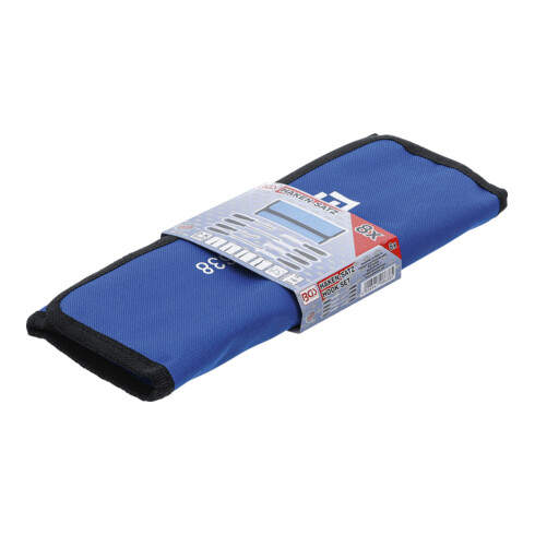 BGS Set di ganci con punte diritte e arrotondate, 8pz.
