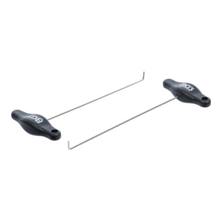 BGS Set di ganci per lo smontaggio di cruscotti Mercedes-Benz, 2pz.