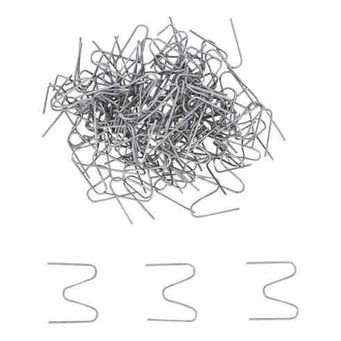 BGS Set di graffe di riparazione, per angoli esterni, 0,6mm, 100pz.