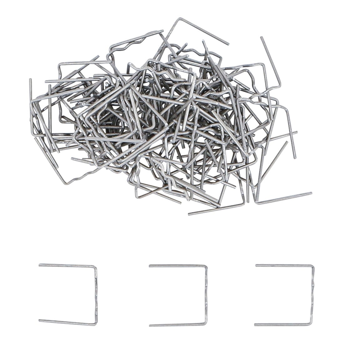 BGS Set di graffe di riparazione, piatte, 0,8mm, 100pz.