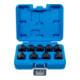 BGS Set di inserti a bit, azionamento quadro interno 12,5mm (1/2") con profilo a T (per TX) T20 - T70, 9pz.-1