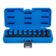 BGS Set di inserti a bit, azionamento quadro interno 12,5mm (1/2") profilo a cuneo (per Ribe) M5 - M14, 9pz.-1