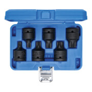 BGS Set di inserti a bit, azionamento quadro interno con profilo a T (per TX) T55 - T100 20mm (3/4") 6pz.-5