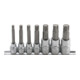BGS Set di inserti bit azionamento quadro interno 10mm (3/8") / 12,5mm (1/2") profilo a cuneo (per RIBE) M6 - M14, 7pz.-1