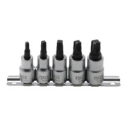 BGS Set di inserti bit azionamento quadro interno 10mm (3/8") profilo quadro (per MTS-Mortorq) MTS0 - MTS04, 5pz.