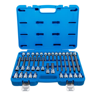 BGS Set di inserti bit azionamento quadro interno 12,5mm, profilo a T (per TX), 32pz.