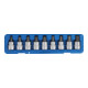 BGS Set di inserti bit azionamento quadro interno 20mm (3/4"), profilo a T (per TX), 9pz.-1