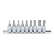BGS Set di inserti bit azionamento quadro interno 6,3mm con profilo a T (per TX) T10 - T50, 9pz.-1