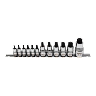 BGS Set di inserti extra corti con profilo a T (per TX) T8 - T60, 12pz.