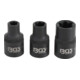 BGS Set di inserti per chiavi a bussola con profilo a cuneo (per RIBE) M6S, M8S, M12S, 3pz.-1