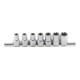 BGS Set di inserti per chiavi a bussola con profilo a T Plus (per TX Plus), azionamento quadro interno 10mm (3/8") apertura 10EP - 20EP, 7pz.-1