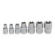 BGS Set di inserti per chiavi a bussola con profilo E, azionamento quadro interno 6,3mm / 10mm, apertura E6 - E16, 7pz.-3