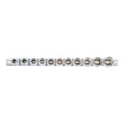 BGS Set di inserti per chiavi a bussola esagonale, azionamento quadro interno 12,5mm (1/2"), apertura 10 - 21mm, 11pz.-3