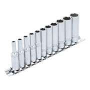 BGS Set di inserti per chiavi a bussola esagonali, azionamento quadro interno profondo 6,3mm, apertura 4 -13mm, 11pz.-3