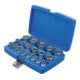 BGS Set di inserti per chiavi a bussola Gear Lock, azionamento quadro interno 12,5mm, 19pz.-4