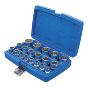 BGS Set di inserti per chiavi a bussola Gear Lock, azionamento quadro interno 12,5mm, 19pz.-4