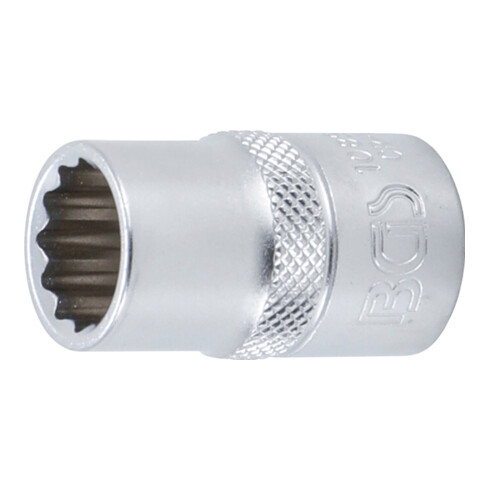 BGS Set di inserti per chiavi a bussola poligonale, azionamento quadro interno 12,5mm (1/2"), in pollici, 10pz.