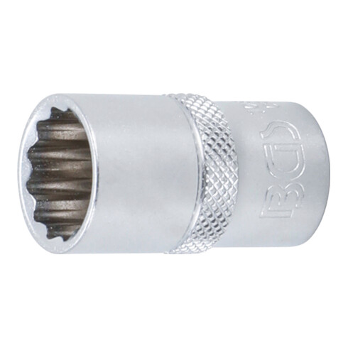 BGS Set di inserti per chiavi a bussola poligonale, azionamento quadro interno 12,5mm (1/2"), in pollici, 10pz.