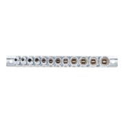 BGS Set di inserti per chiavi a bussola poligonale, azionamento quadro interno 6,3mm, in pollici, 12pz.-4