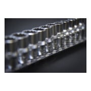 BGS Set di inserti per chiavi a bussola poligonale, azionamento quadro interno 6,3mm, in pollici, 12pz.-5